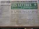 Les Lettres Françaises n243 20 janvier 1949 paulhan peynet effel salacrou. 