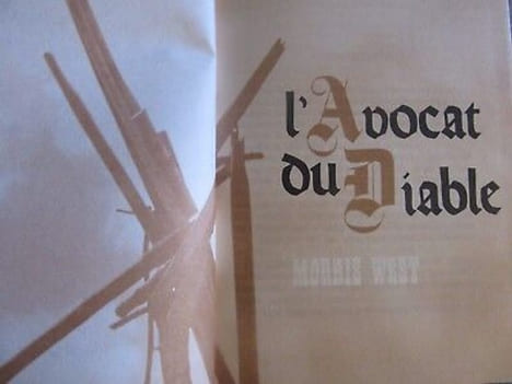 L'avocat du diable Tome ii rombaldi bib du Temps présent. Morris West
