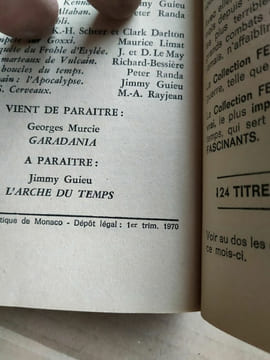 Pierre Barbet étoiles en perdition Anticipation fiction. undefined