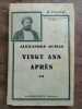 Vingt ans après 3 tomes de 1933 1931 1928. Dumas Alexandre