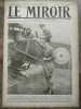 Le Miroir n271 2 Février 1919. 