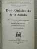 Miguel De Cervantes Don Quichotte De la manche. 