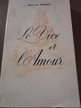 Germaine ramos Le Vice et l'amour a p d Collection l'art d'aimer. collection