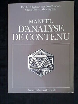 ghiglione beauvois chabrol Manuel d'analyse de contenu Armand colin u. Chabrol