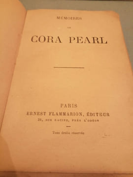 Mémoires de Cora Pearl - émile-paul frères Flammarion. undefined