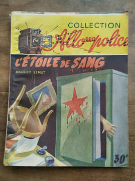 L'étoile de sang Collection Allo police. Maurice LIMAT