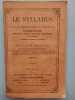 Le Syllabus et l'Encyclique Quanta Cura du 8 décembre 1864 Tome III Maupied. F.L.M. Maupied