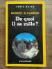 Robert parker De quoi il se mêle Série Noire gallimard. 