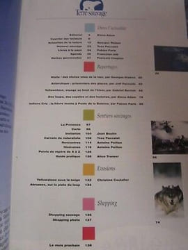 Terre Sauvage n80 Janvier 1994 Sentiers de provence loups l'amour de la vie. undefined