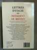 f d'agay Letters d'italie du pr&eacute;sident de brosses Mercure de france. 