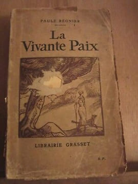 La Vivante paix Librairie. Paule Régnier