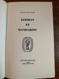 Geishas et mandarins Walter Beckers