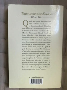Gérard klein Toujours un reve dàvance. Klein Gérard