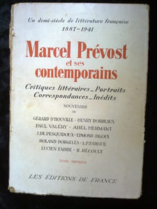 et ses contemporains un demi siècle de littérature française 12