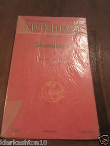 Bibliothèque Mondiale n29 Eugène fromentin Dominique