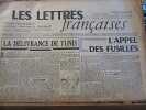 Les Lettres Françaises n30 18 Novembre 1944 paulhan peynet effel sennep. 