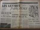 Les Lettres Françaises n171 27 Août 1947 paulhan peynet effel reiner. 