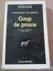 Coup de pouce gallimard Série Noire n990. Jonathan Goodman