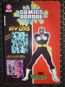 Comics Parade n1 Sun Devils-Le Vigilant-New gods DC-Arédit