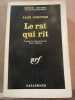 Jack couffer le rat qui rit gallimard Série Noire n706. 