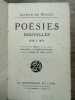 Alfred de Musset Poésies Nouvelles 1836 La Renaissance du Livre. Alfred Musset