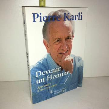 Pierre Karli dédicace DEVENIR UN HOMME Figures d'Alsace Nuée Bleue. undefined