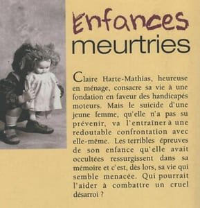 Diane Chamberlain Enfances Meurtries Psychothérapie