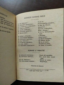 La puce a l'oreille ditis. Geneviève Mangeron