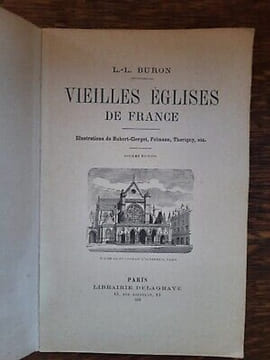 l l Buron Vieilles églises de France. undefined