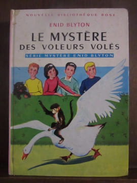 Nouvelle Bibliothèque rose Enid blyton Le mystère des voleurs volés. BLYTON Enid