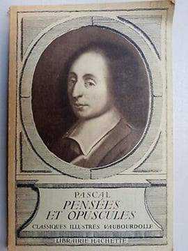 Pascal Pensées et Opuscules Librairie hachette. undefined