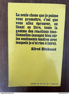 Histoires a faire peur. Alfred Hitchcock