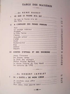 René BARET Emile TOURLAC FLEURS DE NOS EPINES Poésie EPINAL. Robert Javelet