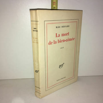 Marc Bernard LA MORT DE LA bien aimee Nrf Gallimard. undefined
