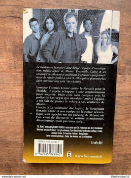 Max Allan collins Les Experts Tome 5 La tangente. Collins Max Allan