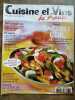 Cuisine et Vins de France Nº 86 juin juillet août 2002. 