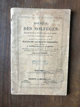 SOLFEGE DES SOLFEGES Vol. 1A. undefined