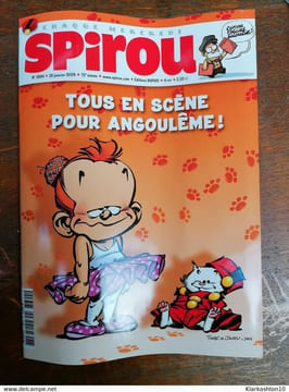 Spirou N3694 Tous en scène pour Angoulême. undefined