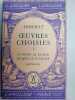 Oeuvres Choisies I Classiques Larousse. 