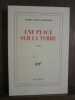 Sophie Tasma anargyros Une place sur la terre Gallimard. 