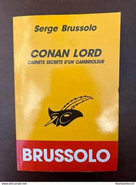 Conan lord carnets secrets d'un cambrioleur Le masque. Serge Brussolo