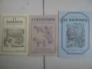 lot 3 revues LA RACONTOTTE numéros 35 37 et numéro double spécial école 3839. 