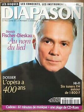 Diapason Le Magazine de la Musique Classique Nº 469 Avril 2000. Diapason