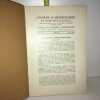 CAHIERS D'ARCHEOLOGIE ET D'HISTOIRE D'ALSACE No 105 110 de Mars 1937. 