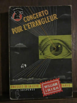Concerto por l'étrangleur Presses de la Cité. William Irish