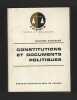 CONSTITUTIONS DOCUMENTS POLITIQUES. Maurice Duverger
