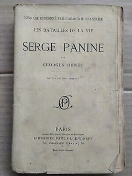 - Les Batailles de La Vie Serge Panine Librairie. Georges Ohnet