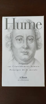 Hume Enquête sur l'entendement humain Principes de la morale flammarion 2008. undefined