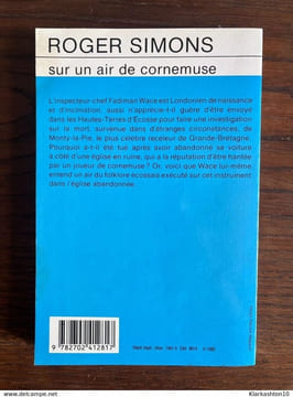 Sur un air de cornemuse Club des Masques. Roger Simons