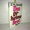 DAS GEHEIME BROT roman texte en allemand. Johannes Mario Simmel